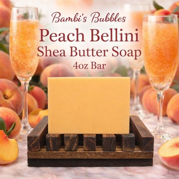 RESTOCKED & New Scents! Summer Fruits Shea Butter 4oz Bar - Picture 10 of 12